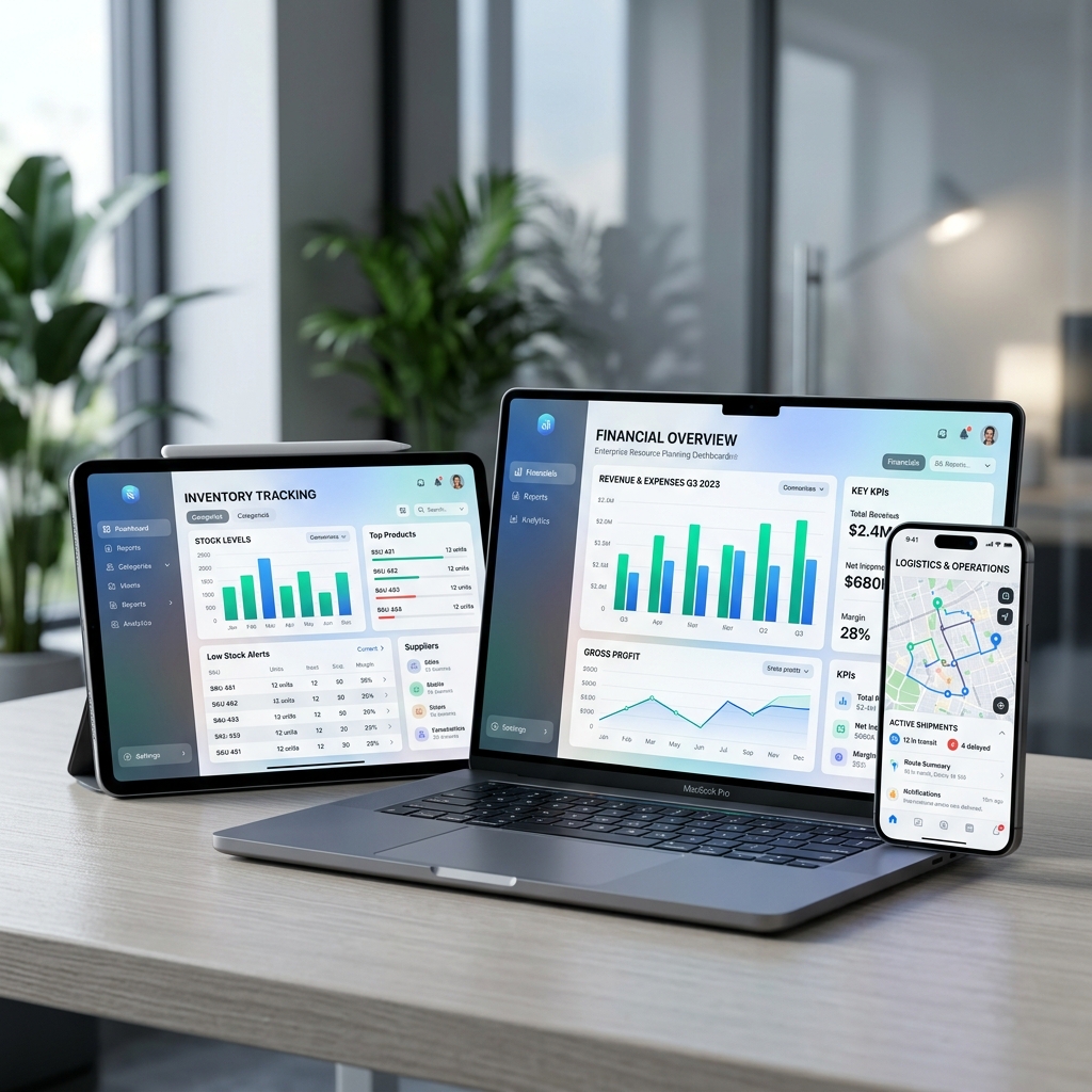 Aegis ERP Multi-Device Support